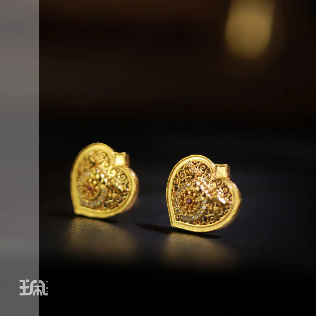 飞双|18K金*耳钉*未镶嵌QA24010549多样性发其一