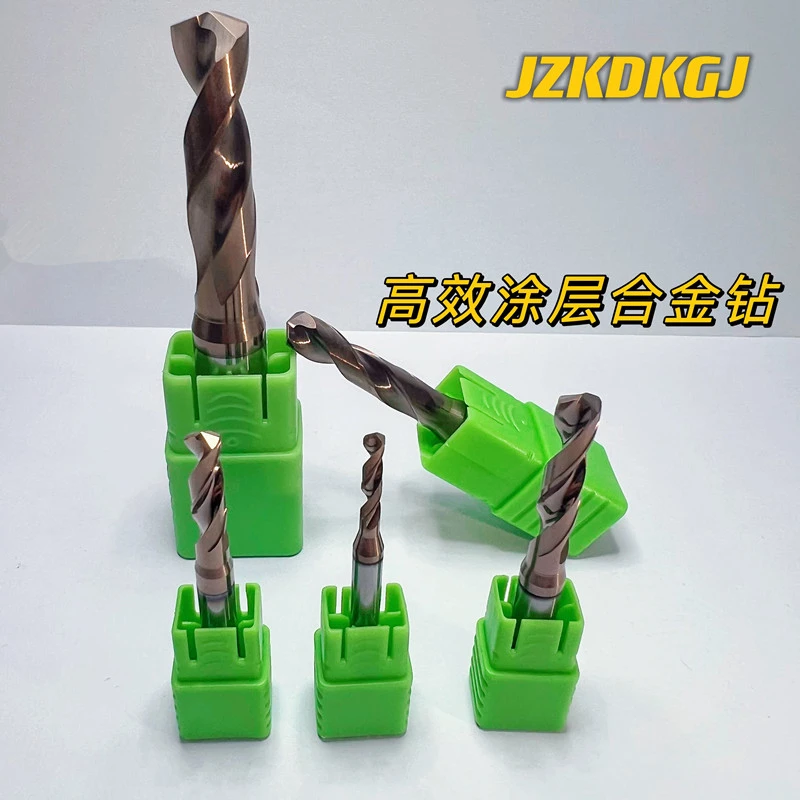 丝锥底孔涂层合金钻 3D外冷涂层合金直钻 凯迪克