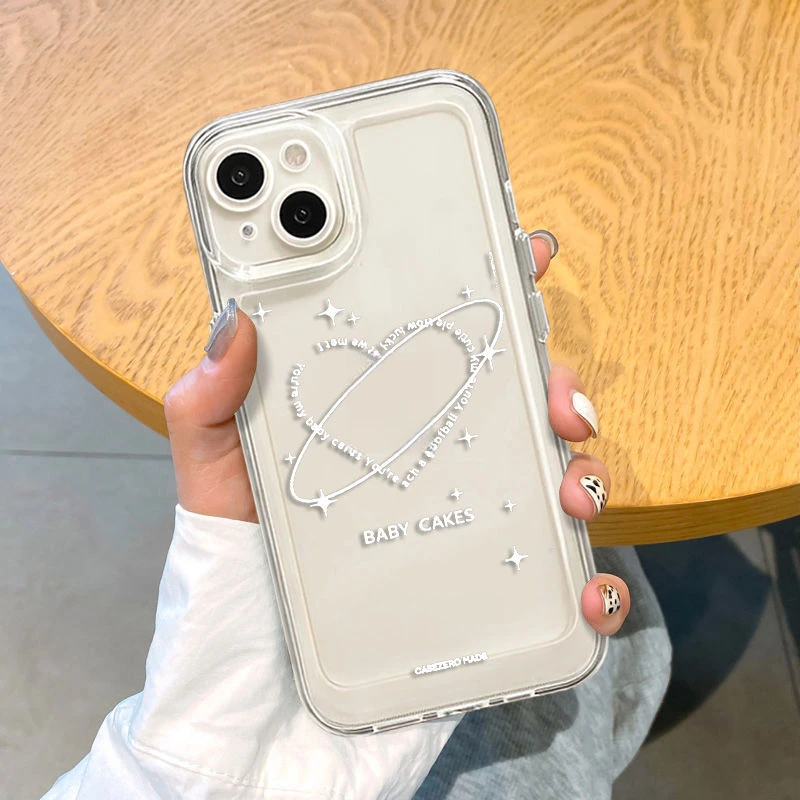 简约爱心iPhone14苹果15Pro手机壳13软11全包78plus情侣12防摔11