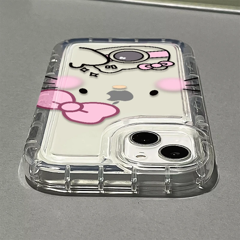 相机KT猫苹果16pro手机壳iPhone15防摔8p女xsmax可爱12软xr/x套11
