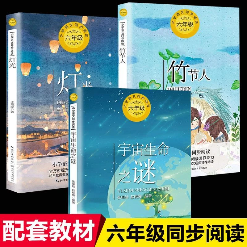 任选灯光竹节人宇宙生命之谜 六年级上学期课外书必读统编小