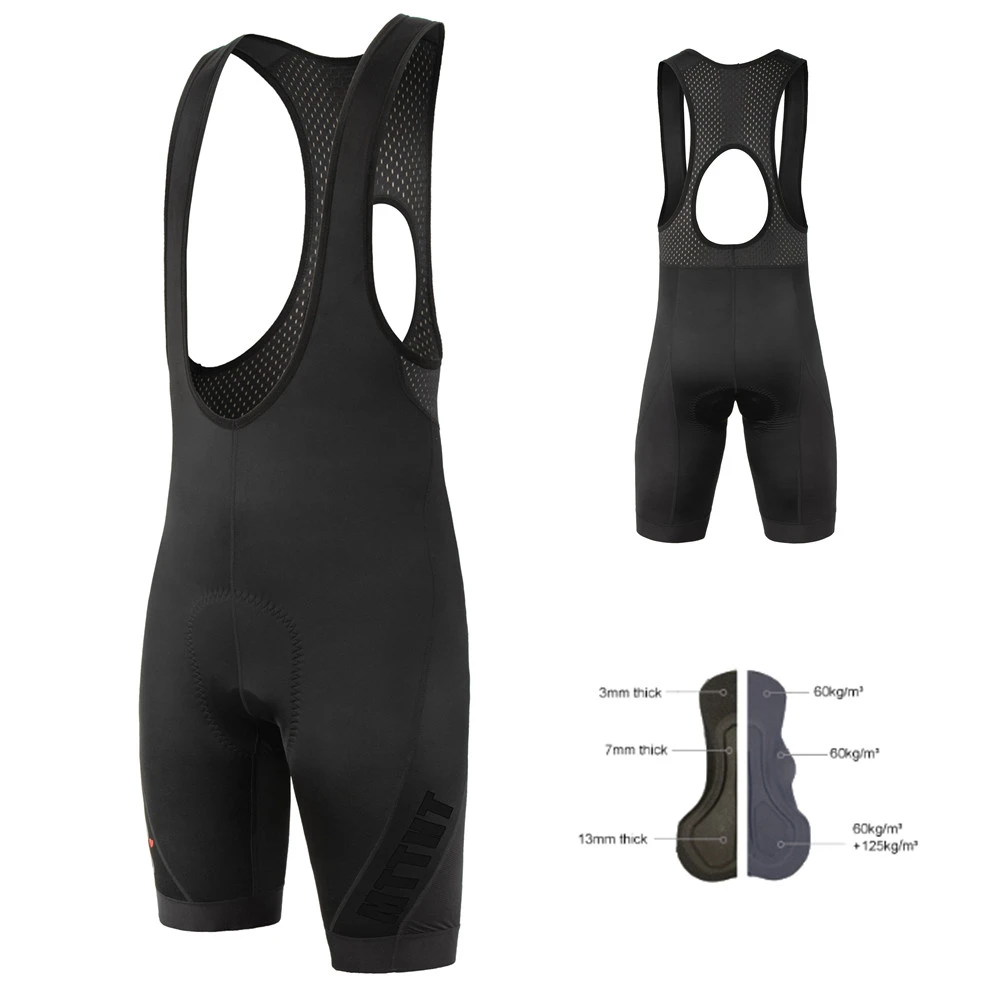 MTTHT男式骑行裤公路山地车自行车速干透气海绵坐垫紧身骑行短裤