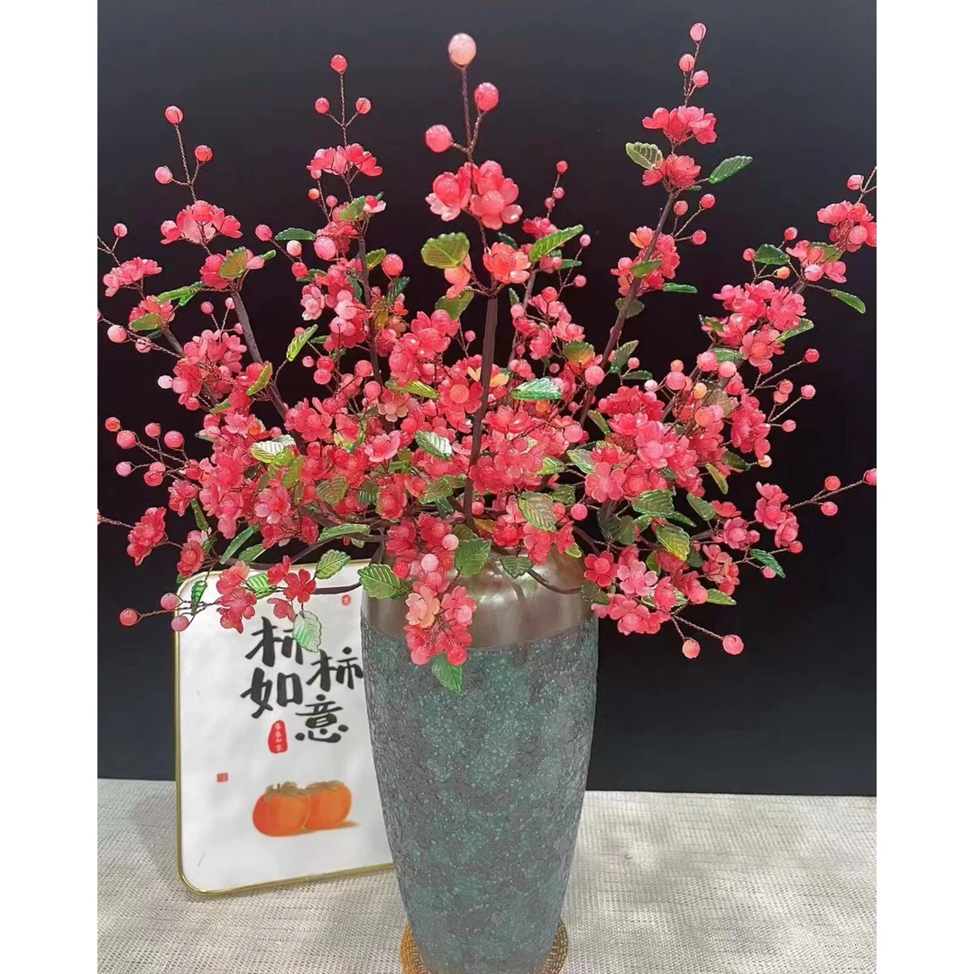 4大枝海棠花材料包   手工DIY