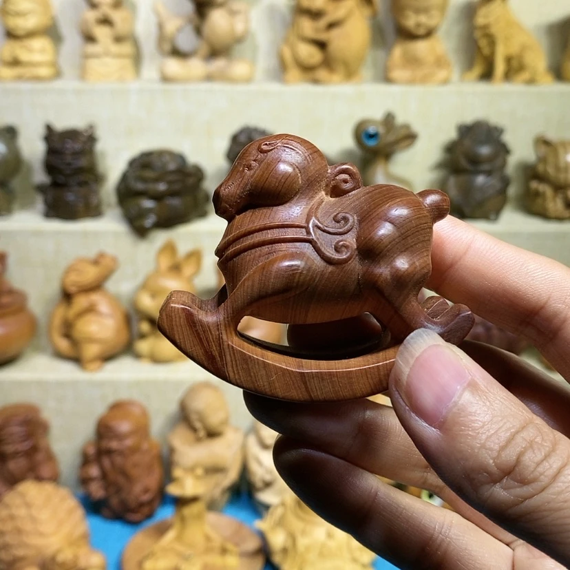【闪购商品】柏木（崖柏）木马童年记忆