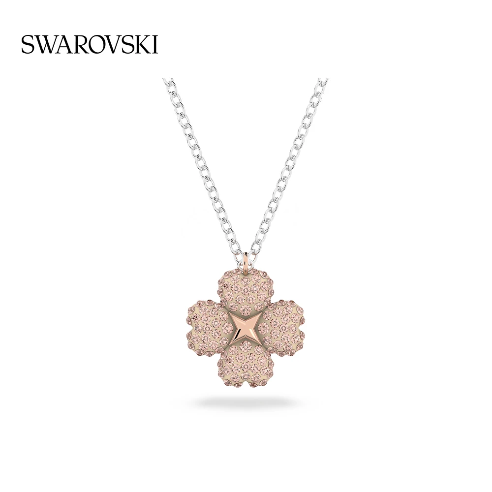 Swarovski/施华洛世奇 合金仿水晶项链 四叶草项链毕业礼物