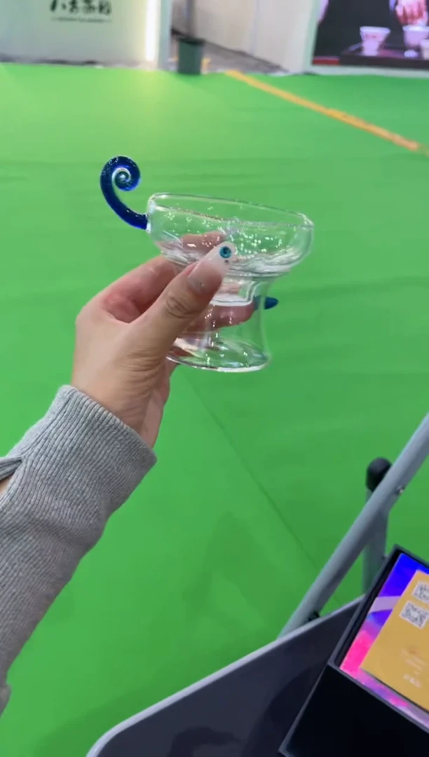 【闪购商品】禾器予乐激光茶漏宝蓝金
