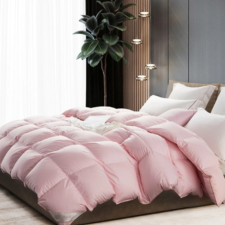 【孤品样品】加厚子母被95冰城雁鸭绒800蓬超柔静音面料高档四季被