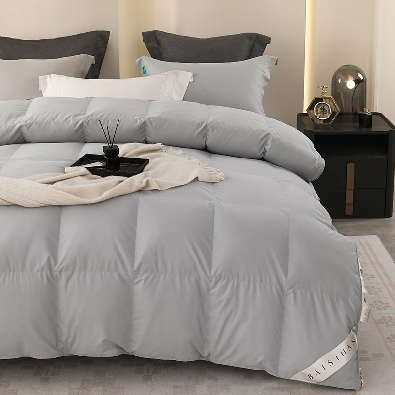 【孤品断码】加厚冬被90%鹅毛被舒适轻暖鹅毛绒被学生静音被子