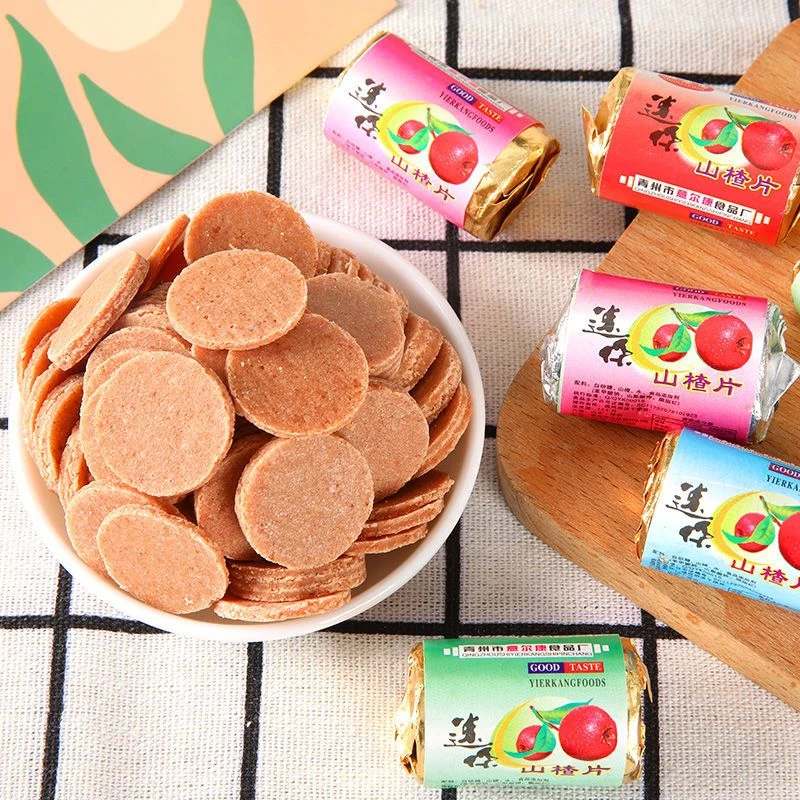 迷你山楂片小包装儿童山楂片独立零食味怀旧特产散装批发新鲜传统