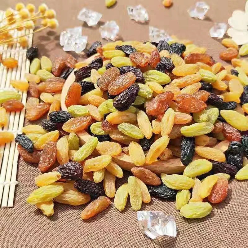 精品大颗粒吐鲁番三色葡萄干混装零食蜜饯果干新疆多彩葡萄干香甜