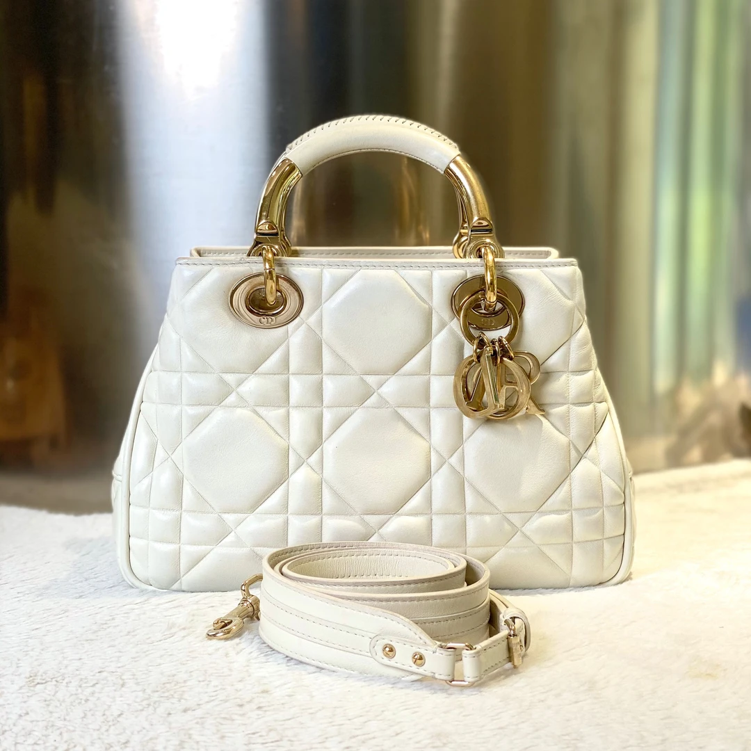 99新 DIOR/迪奥 古有98新迪奥Dior Lady95-22热巴同款包4687