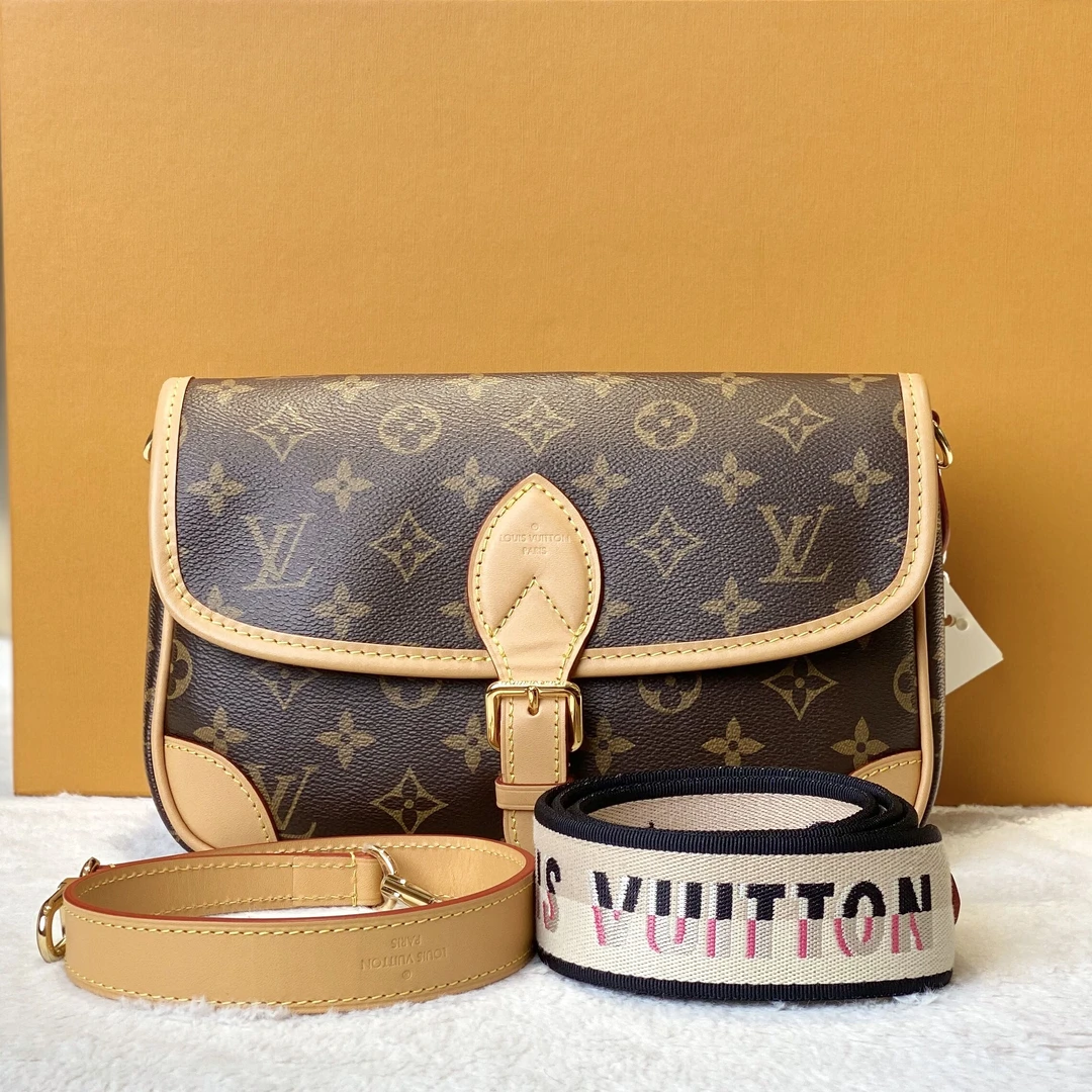 99新 LouisVuitton/路易威登 古有98新LV老花新款法棍经典包2058