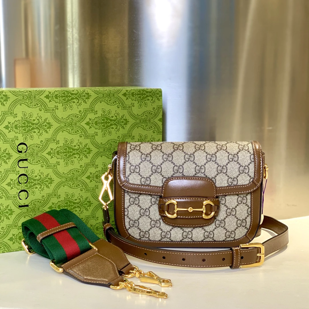 99新 GUCCI/古驰 古有9899新GUCCI古驰1955马鞍包4227