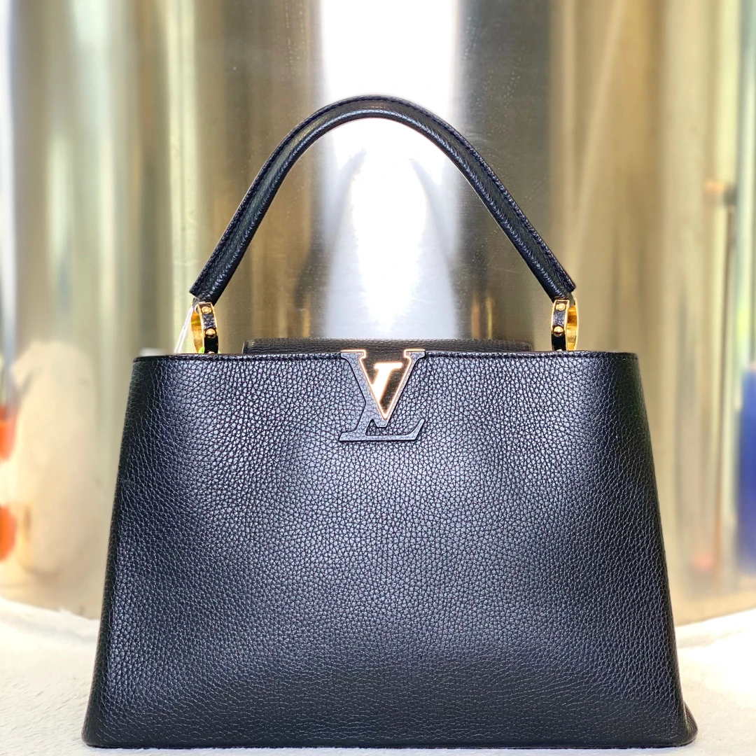 99新 LouisVuitton/路易威登 古有98新LVCapucines贵妇包大号5276