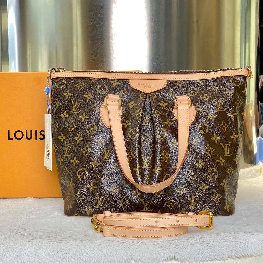 99新 LouisVuitton/路易威登 古有98新老花派拉蒙手提斜挎包3373