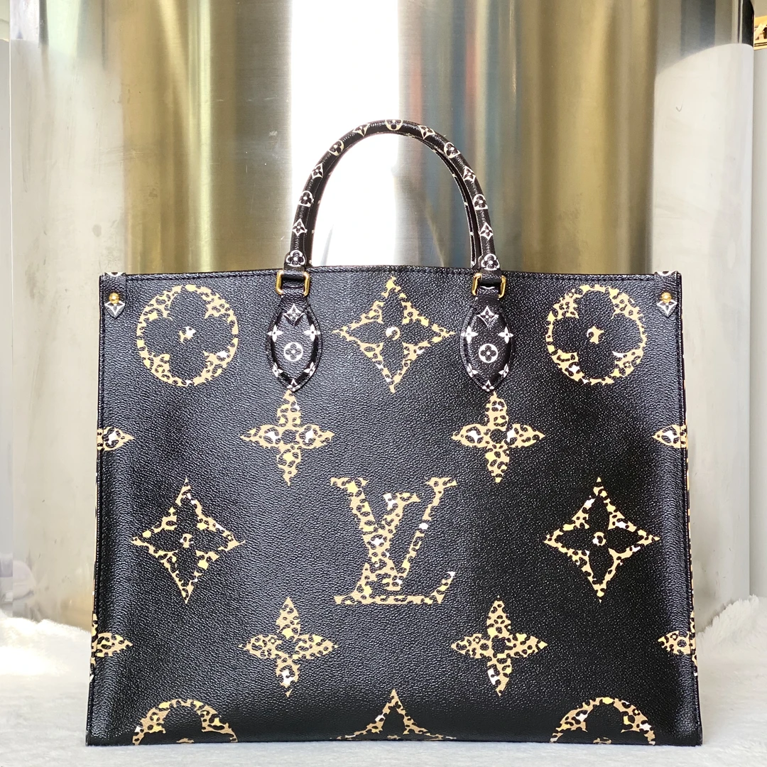 99新 LouisVuitton/路易威登 古有98新LVonthego大号手提包9857