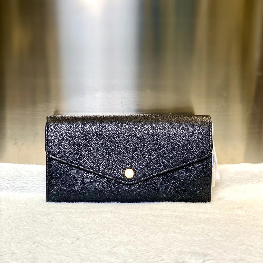 99新 LouisVuitton/路易威登 古有98新LV长款钱包钱夹5096