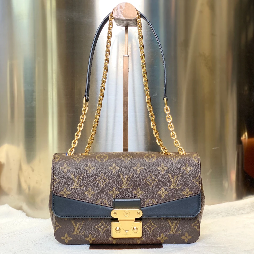 99新 LouisVuitton/路易威登 古有98新LV新款酒神拼黑马尔索5192