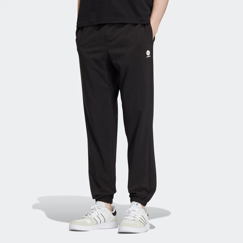 adidas阿迪达斯neo男装修身梭织束脚运动裤HM1990