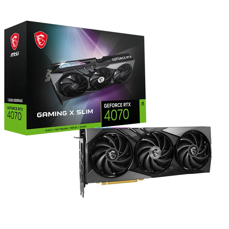 MSI/微星RTX4070 超龙魔龙万图师吃鸡专业电竞电脑游戏显卡小白龙