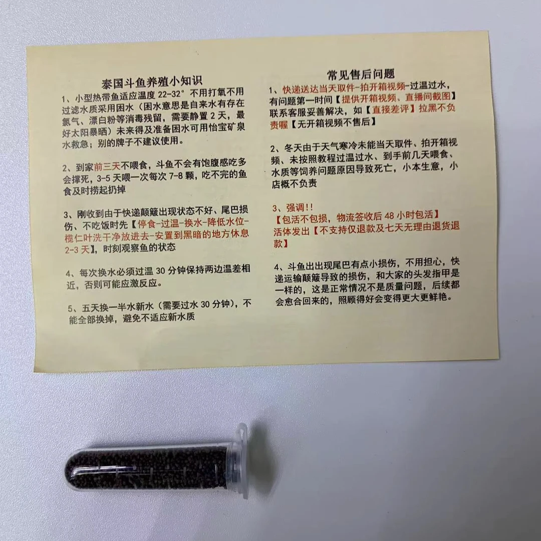 鱼饲料、新手指南