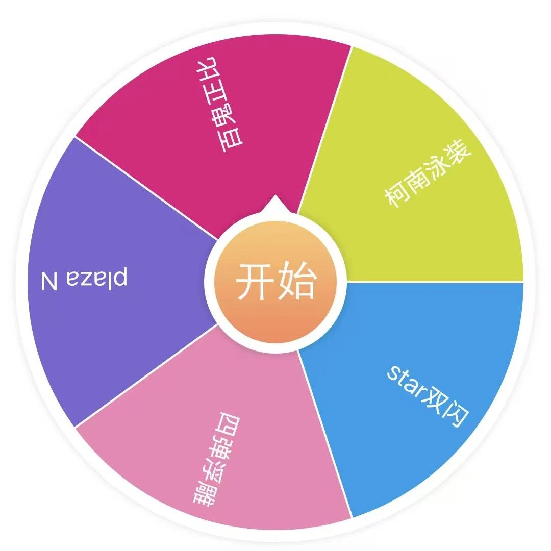 【柯南小转盘】star/浮雕/plaza/百鬼/泳装 小转盘