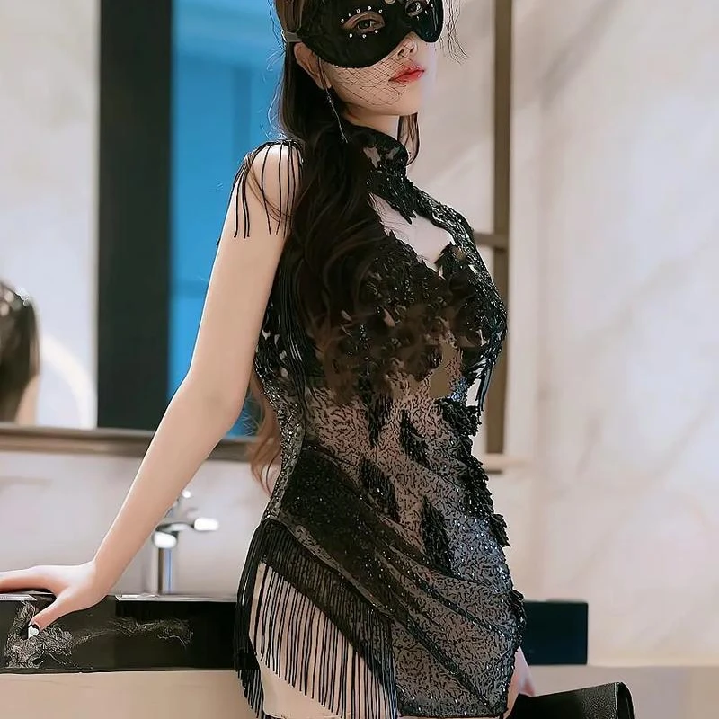 Wig Full Headset Female High Level高帽
