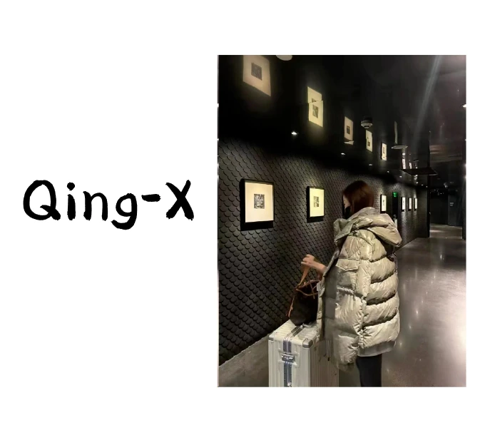QING 70周羽绒服百搭