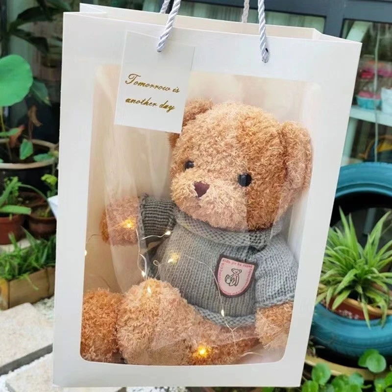 生日礼物送男女朋友闺蜜儿童小熊公仔玩偶泰迪熊娃娃抱枕毛绒玩具