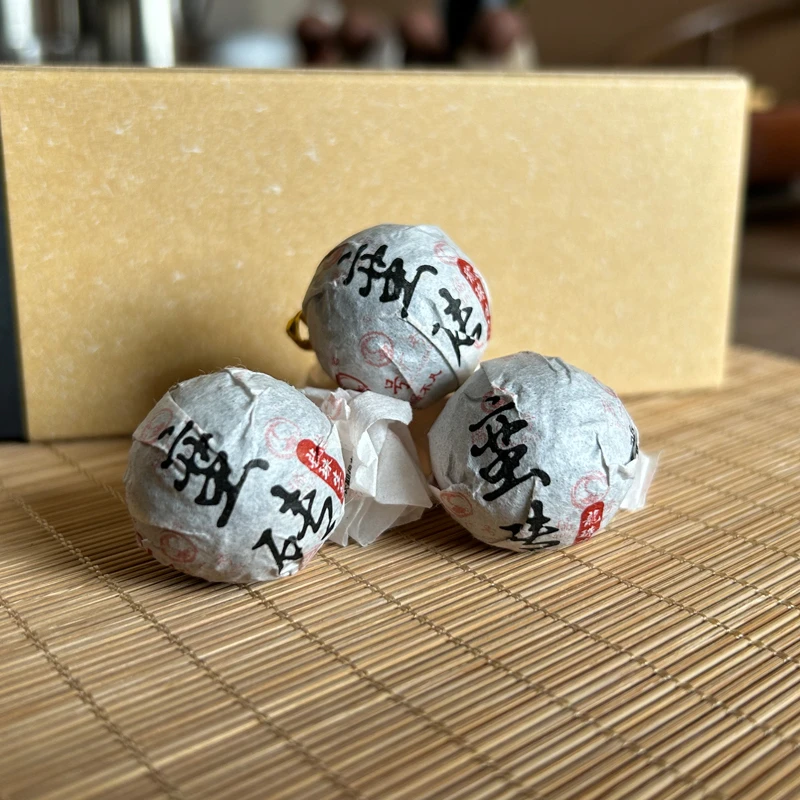 无品牌云南普洱茶蛮砖生茶龙珠小沱茶香气浓郁
