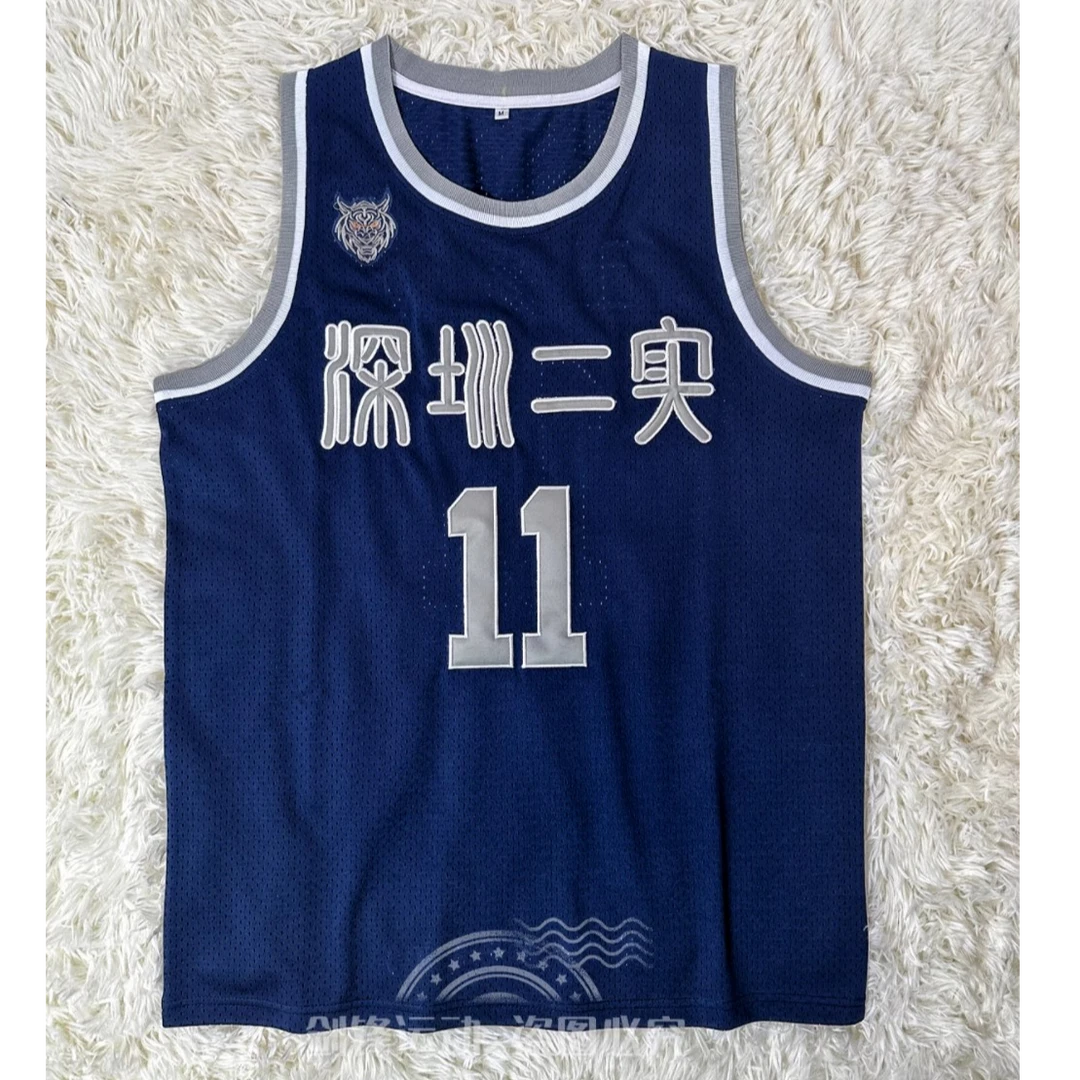 2K高端定制刺绣球衣个性DIY密绣版篮球服团购比赛网眼布耐高中生