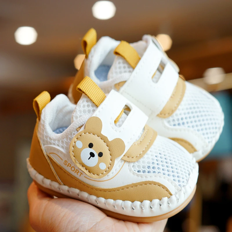 夏季婴幼儿单网鞋1-2岁防掉软底透气宝宝学步鞋小童宝宝鞋