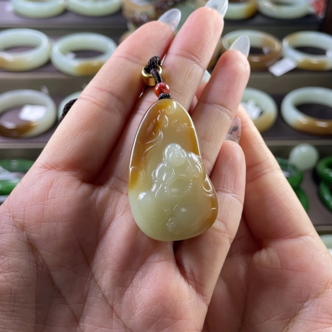 【闪购商品】和田玉吊坠(不含链)未镶嵌