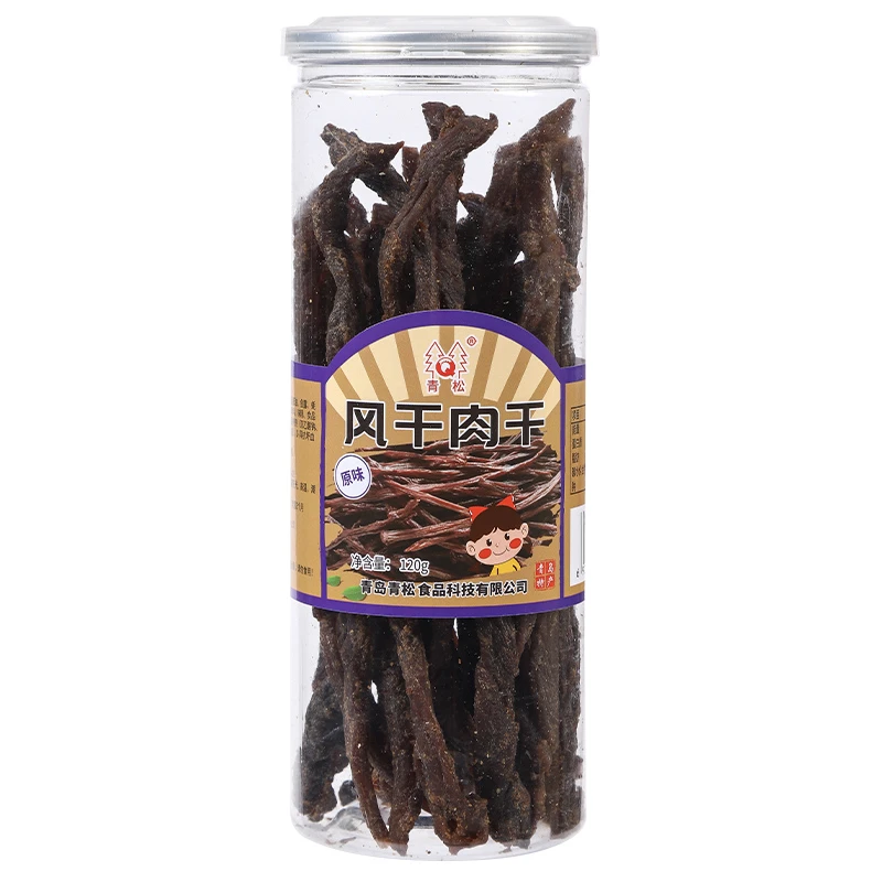 Q/青松劲干猪肉干  120g 风干即食