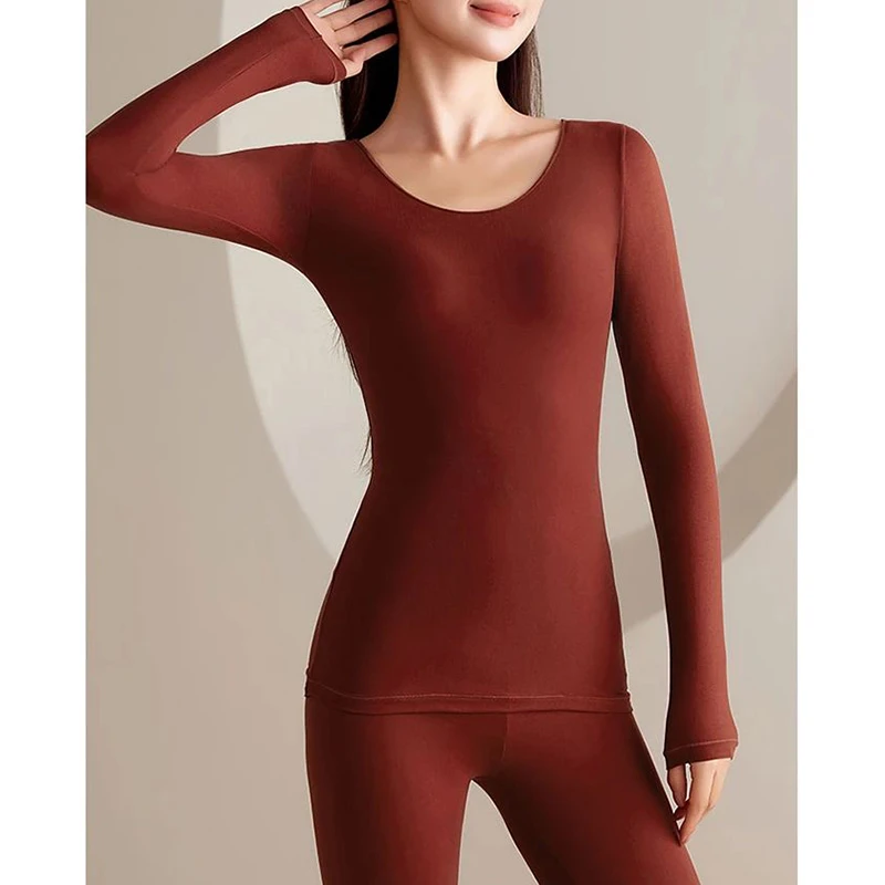 （衣兮舒适无痕美肤衣套装）717秋冬季修身显瘦时尚亲肤美肤衣套装H