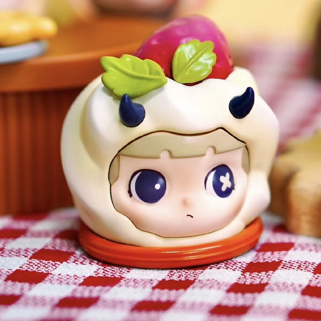 UNO萌萌小食仔系列盲盒萌粒潮玩玩偶摆件可爱少女手办