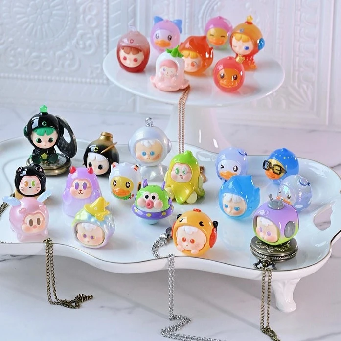 hidden wood黑灯屋星际宝贝萌粒盲盒可爱mini摆件