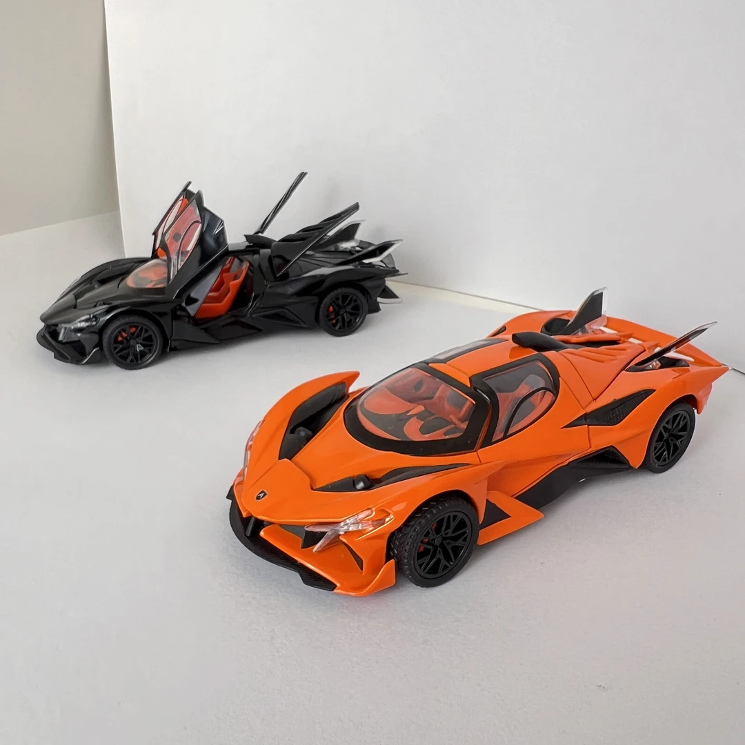 【1：32跑车】阿波罗太阳神 四开门仿真合金车玩具