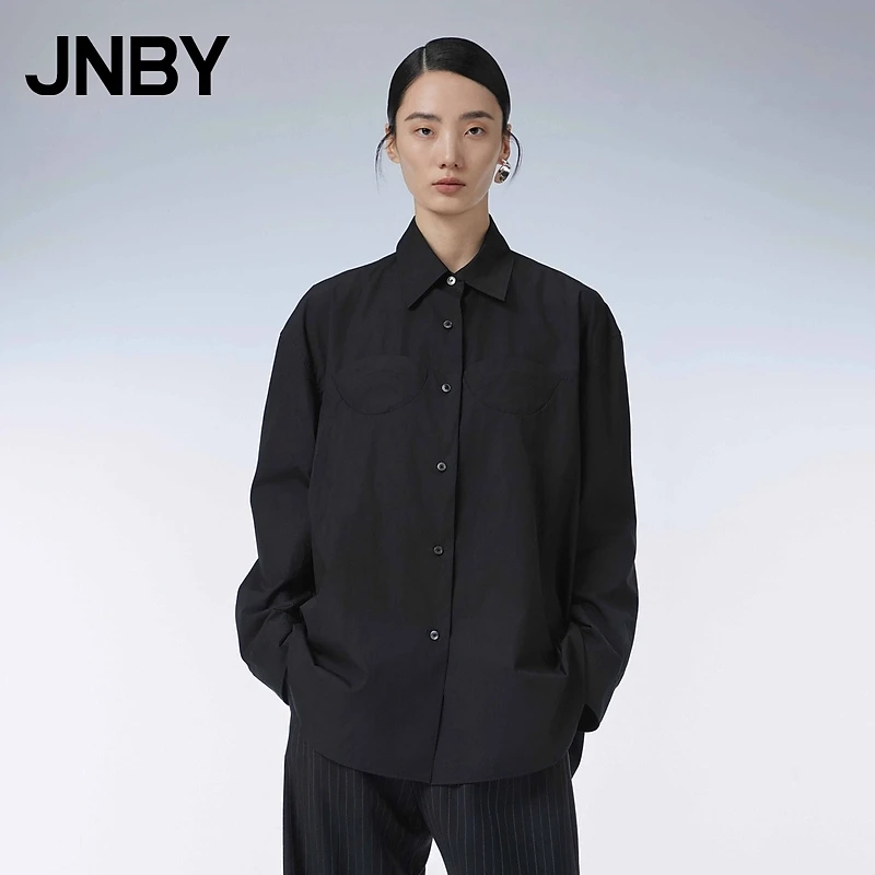 JNBY/江南布衣春秋季女装衬衫休闲棉质A型5O2210650