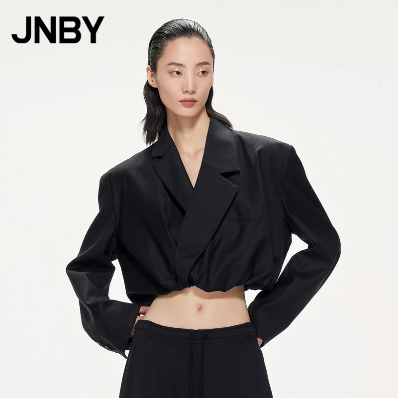 JNBY/江南布衣春季西装长袖收腰外套5N2714650