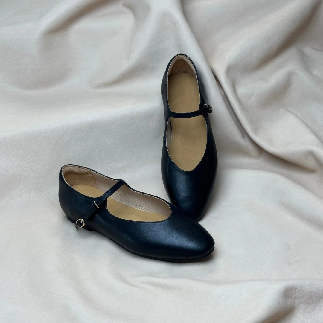 【玛丽珍99新款头层牛皮/羊皮手工擦色工艺百搭复古潮流休闲真皮