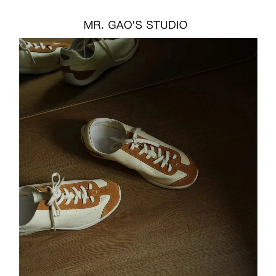 MR.GAO/高老板轻奢舒适美式空气感/阿甘芭蕾德训鞋/百搭/软底女鞋
