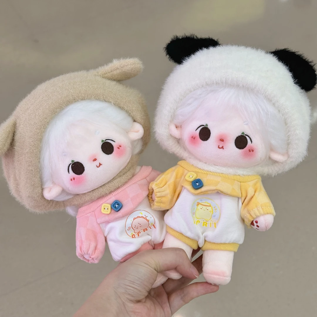 【现货】正版10cm/20cm娃衣娃用手工针织帽毛毛帽系列可爱奶乎乎
