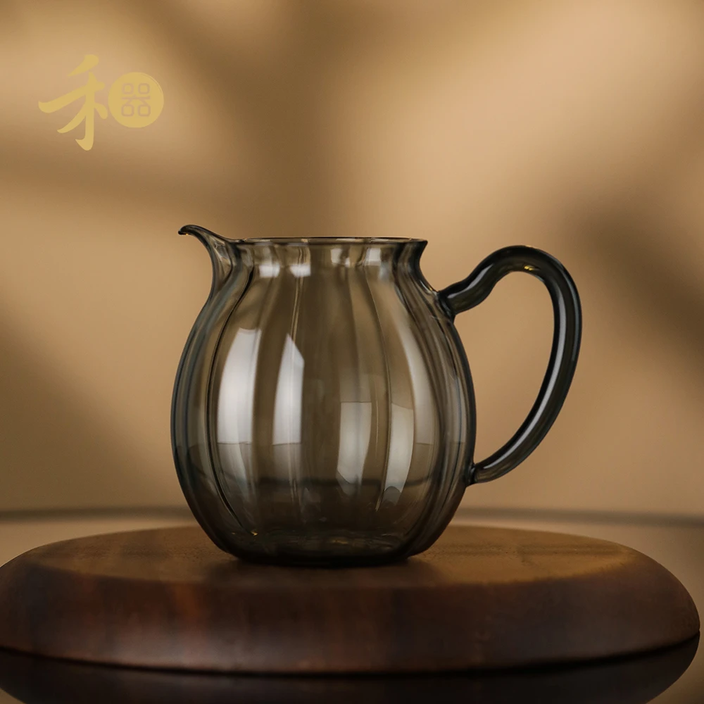 禾器新品 幻彩系列瑾妍茶海高硼硅玻璃公道杯家用分茶器高档日式
