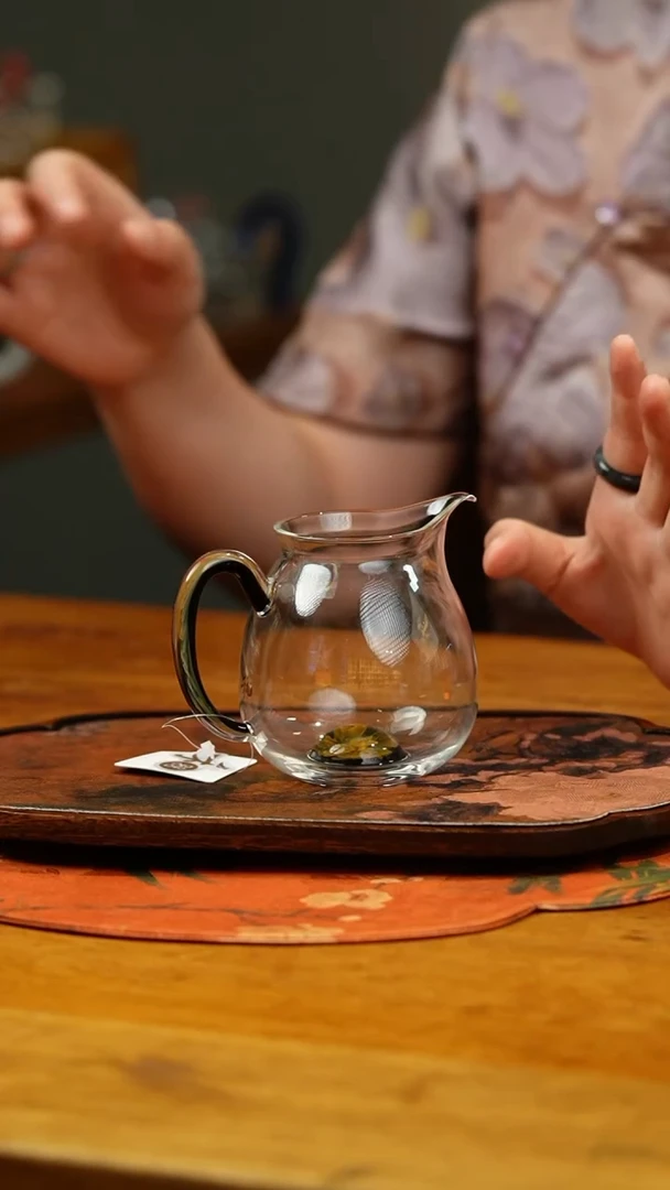 【闪购商品】禾器/花语清悦茶海/青绿色
