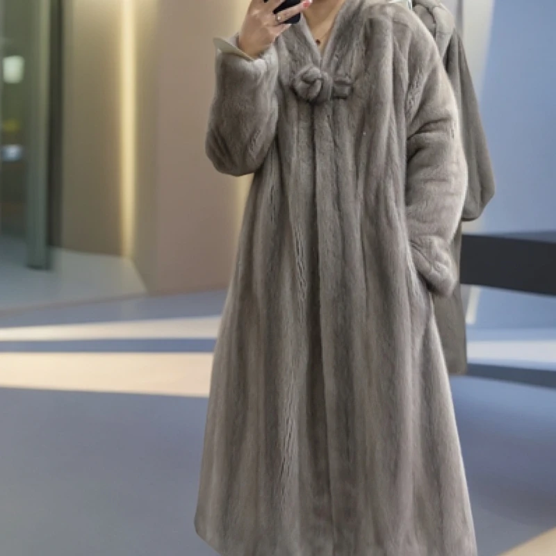 冬季新款韩版时尚保暖外套浅色母抽刀工艺W9565