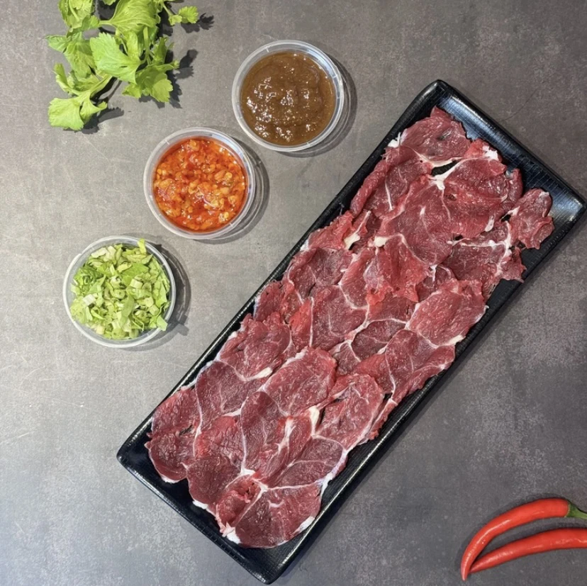 新鲜土黄牛三花趾半斤（默认切片）