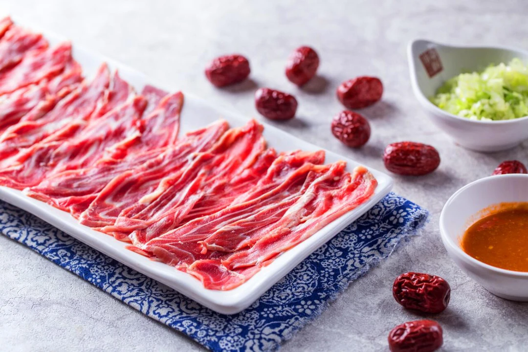 潮汕火锅母牛肉五花趾半斤（默认切片）