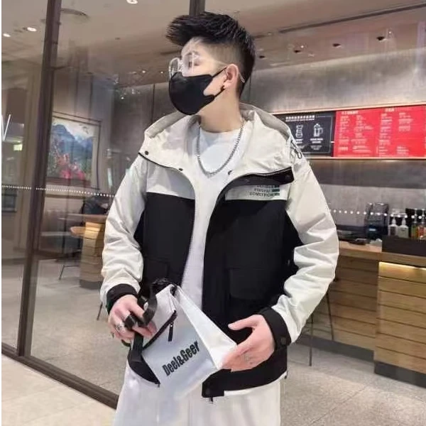 韩版时尚男装休闲潮流冬季保暖