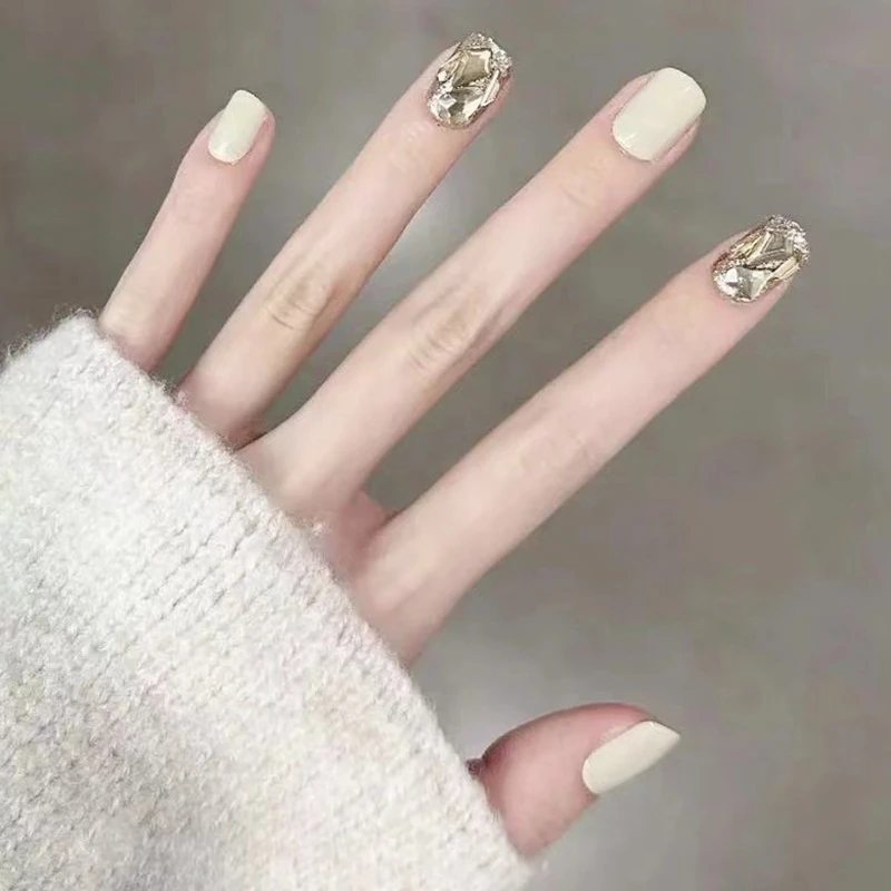 M101空气软甲奶豆腐拆卸式美甲30片 软甲